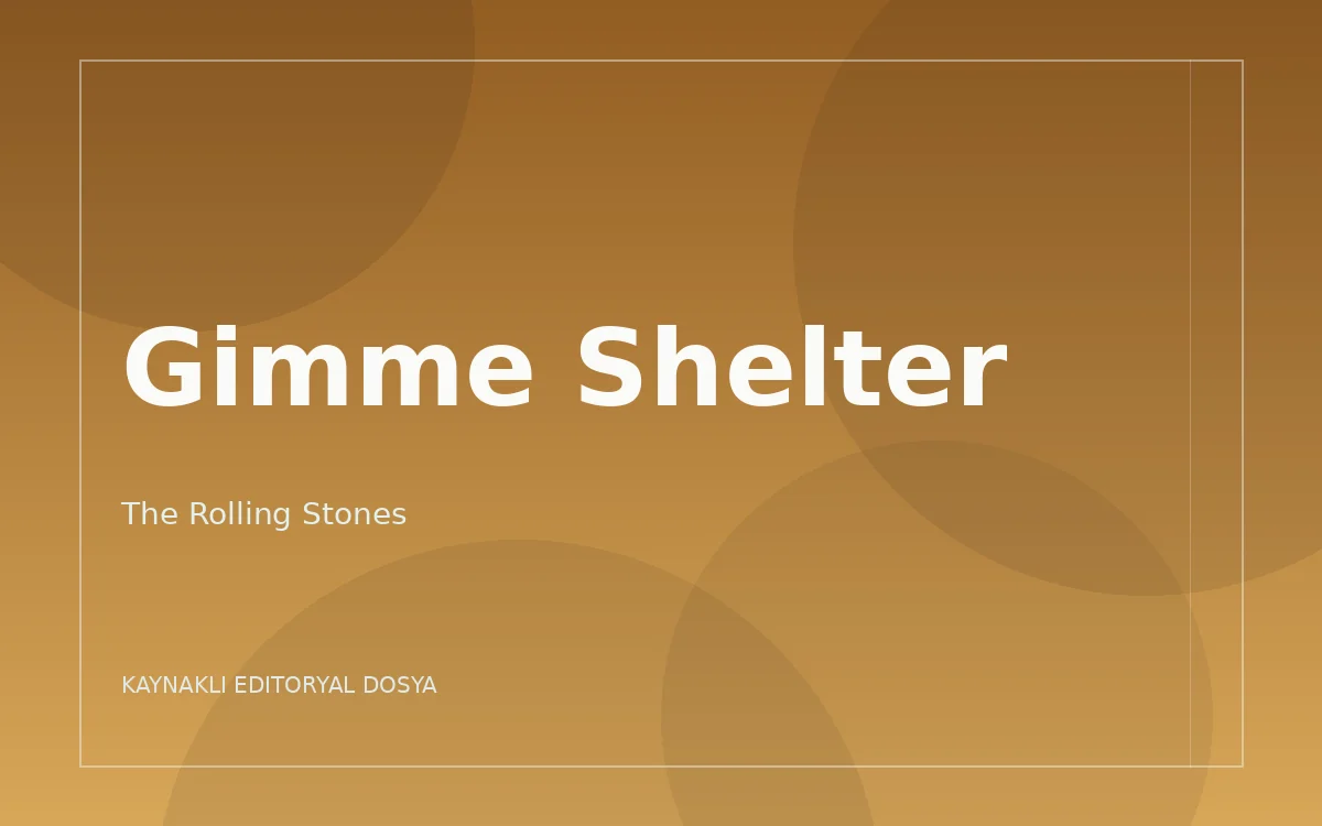The Rolling Stones — Gimme Shelter