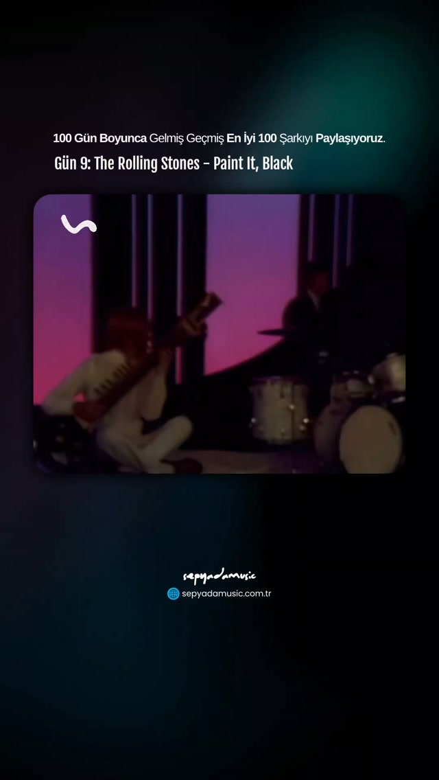 100 gün boyunca müzik tarihine damga vuran 100 şarkıyı keşfediyoruz. Gün 9: The Rolling…